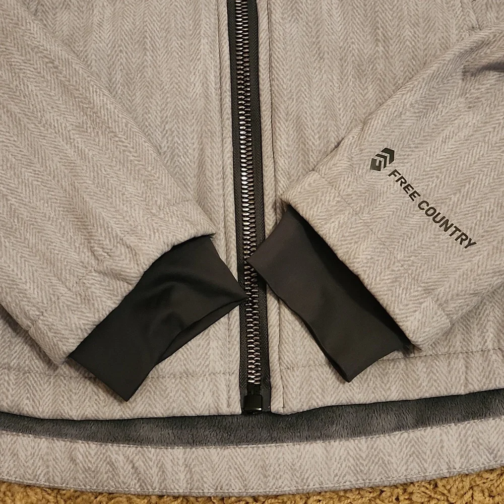 Free Country womans gray jacket - Picture 2 of 13